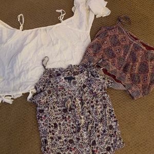 American eagle crop shirts